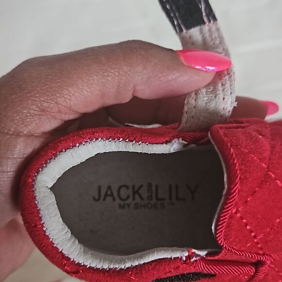 Adidas & Jack And Lily Boy's Toddler T-shirt & Sneaker 12-18 Months Red/ Blue - Picture 8 of 16